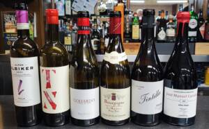 Cata de vino en Gijón. Selección de 6 botellas para la cata de Los Vinos tintos. Las Rías 